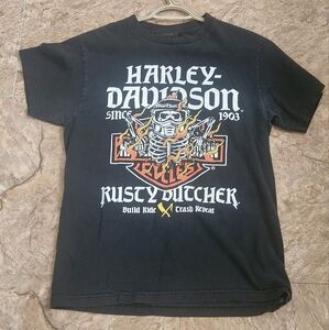Biltwell Rusty Butcher Harley Tshirt